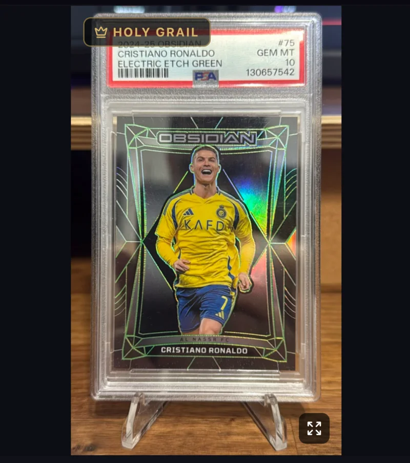 Cristiano Ronaldo Obsidian slab, Holy Grail